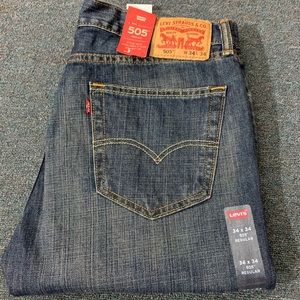 Men’s Levis 505 Regular